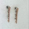 Faship A Pair Of Clear Premium Rhinestone Crystal Floral Hair Clips 2 Pcs Pins view 4