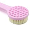 Ruilogod Pink Round Head Soft Bristle Plastic Body Brush Bath Shower Scrubber (id: 404 34a cb4 b78 30c view 4