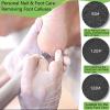 100pcs Sandpaper Discs with 1pc Metal Nail Bit Set,25mm Pedicure Replaceable Sanding Disc Pads and Bit for Electric Foot Files YGJ-002-120# view 4