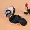 KEYPOWER Makeup Powder Compact Empty Container with Bling Diamond Design, Pink, for Home, Travel/On-the-go, Professional Use view 4