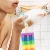 Tofficu Bath Sponges for Shower,Bath Accessories for Women,Body Exfoliating Bath Sponge,Reusable Loofah Bath Sponge for Home Bath Shower Exfoliating (Assorted Colors) view 4