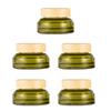 SOLUSTRE 5pcs Refillable Travel Jars Sample Containers for Creams Lotions Cosmetics Makeup and Jewelry Storage for Skincare Crafts and Party Favors view 1