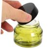 SOLUSTRE Glass Containers 5pcs Empty Cream Containers Lip Balm Refillable Sample Makeup Container Eye Cream Jar Sample Jars for Creams Lotion, Green 30g Glass Travel view 4