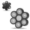 UPTARD Head Shaver Replacement Heads,Head Shaver Replacement Blades, Head Shavers for Bald Men,Head shavers for Men, Stainless Steel Rotary Blades for Electric Head Razor (Black) view 1