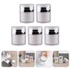 5pcs Press Cream Jar Cosmetics Sub Packing Bottles Cream Dispenser Facial Cream Bottles Press-type Container Practical Sub Bottle Eye Cream Bottles Pressing Sub Container view 4