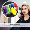 FOMIYES 8grid Guide Comb Organizer Box Clipper Comb Storage Case Washable Hair Clipper Holder Compact Design for Neat Hairdressing Tools Transparent view 2