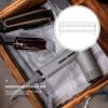 FOMIYES 8grid Guide Comb Organizer Box Clipper Comb Storage Case Washable Hair Clipper Holder Compact Design for Neat Hairdressing Tools Transparent view 3