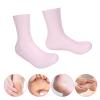 Soft Silicone Moisturizing Socks, 2 Sizes High Elastic Prevent Cracking Silicone Moisturizing Socks for Men and Women(S) view 2