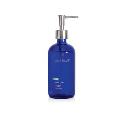 Capri Blue Hand Wash Soap - Liquid Luxury Hand Soap - Tropical & Fruity Scented Moisturizing Wash - Refillable Glass Pump Bottle - No Added Gluten, Parabens, or Sulfates (Volcano, 15 fl oz)