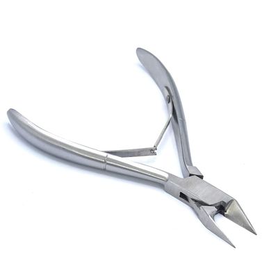 MuskalMed Professional Ingrown Toe Nail Cutters Clippers Pliers | Side Cutters Straight Curved | Beauty Gauges | Cuticle Pushers Skin Knife (Ingrown Toenail Cutter)