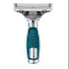 Harry's Razors for Men - Winston Chrome Razor Handle, 1 Handle and 1 Razor Blade Refill (German-Engineered Blades with Lubricating Strip and Precision Trimmer) view 2