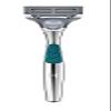 Harry's Razors for Men - Winston Chrome Razor Handle, 1 Handle and 1 Razor Blade Refill (German-Engineered Blades with Lubricating Strip and Precision Trimmer) view 4
