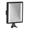 ConairMan Lighted Mirror, Fogless Mirror for Shower with 2X Magnification, Shower Mirror Fogless for Shaving, Battery Operated in Glossy Black, 7.3"L x 5"W view 1