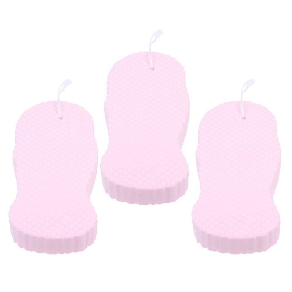 Beaupretty 3pcs Bathing Sponges Gentle Body Scrubbing Sponges for Bath Soft and Absorbent for Bath Supplies Lightweight and Portable for Travel