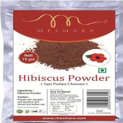 Admart Herbal Hibiscus Powder Natural for Hair Care & Skin Care -75g