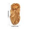 Beaupretty Satin Sleep Bonnet for Women Long Tube Hair Cap to Reduce Breakage for Chemo Patients and Housework Satin Sleep Hat view 2