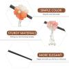 3pcs Antique Bun Chinese Hair Sticks Hair Chopsticks for Women Cherry Blossom Hair Accessories Hair Stick Fork Japanese Hair Accessories Japanese Hair Pin view 3