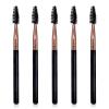 UorPoto Mascara Brush Wands Makeup Lash Spoolies Set 5Pcs Spooly Eyelash Eyebrow Brushes Applicators for Extensions Reusable JMS-5 view 1