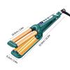 Beach Wave Curling Iron Triple Barrel Hair Curler, Ceramic Hair Crimper Iron LCD Temperature Control 3 Barrel Curling Wand, Hair Waver Egg Roller for Short Long Hair Dual Voltage  view 2