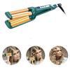 Beach Wave Curling Iron Triple Barrel Hair Curler, Ceramic Hair Crimper Iron LCD Temperature Control 3 Barrel Curling Wand, Hair Waver Egg Roller for Short Long Hair Dual Voltage  view 3