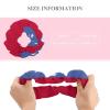 Calculay Flag of Western Samoa Hair Ties, Hair Bands Headbands Wristbands Sports Yoga Ponytails Ladies Hair Accessories view 2