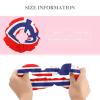 Calculay Flag of Norway Hair Ties, Hair Bands Headbands Wristbands Sports Yoga Ponytails Ladies Hair Accessories view 2