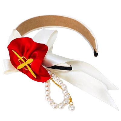 Anime Spy Thorn Princess Yor Forger Headband White and Red Cosplay Props Halloween Hair Accessories