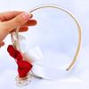 Anime Spy Thorn Princess Yor Forger Headband White and Red Cosplay Props Halloween Hair Accessories view 3