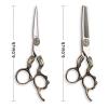 Professional Hair Cutting Shears, 6 Inch Barber Shears Japanese Steel Vg10 Hairdressing Salon Barber Scissors Set Hair Tools Professional (Color : Scissors Set) view 2