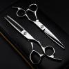 Professional Hair Cutting Shears, 6 Inch Silver 9CR Stainless Steel Professional Haircutter Salon Barber Scissors Hair Set view 1
