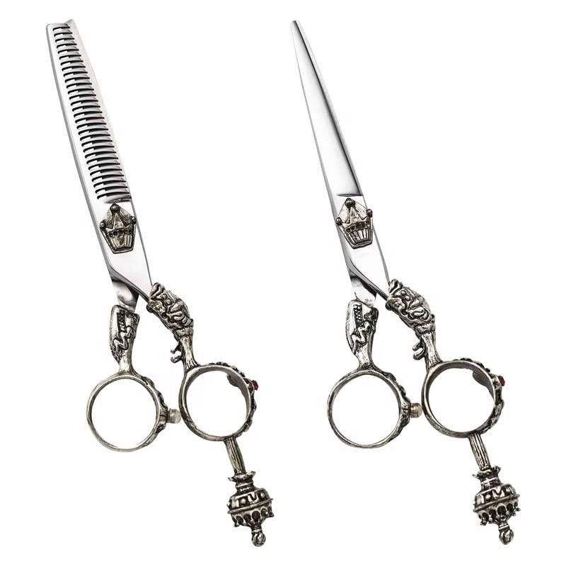 Professional Hair Cutting Shears, 6 Inch Professional Hairdressing Trimming Barber Salon Japanese VG10 Stainless Steel Shear Hair Cutting Scissors Set