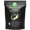 Tea Tree Oil Foot Soak with Epsom Salt - Pedicure Foot Spa for Toenail Fungus Treatment, Nail Discoloration, Stubborn Foot Odor and Itchiness -16 oz view 1