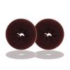 TwistyTieLB Hair Donut Bun Maker for Kids, 2PCS Ring Style Bun (Small, 2.5 Inch, Brown) view 1