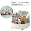funest Makeup Perfume Organizer, 360 Degree Rotating Lazy Susan Cosmetic Desk Storage Lotions Display Case Round Tray with Large Capacity, for your Jewelry view 3