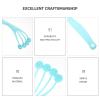 Beavorty Body Exfoliating Brush Bristles Ergonomic Handle Shower Back Scrubber for Skin Massage and Deep Cleaning Bathing Routine view 2