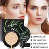Air Cushion CC Cream Mushroom Head Cushion Foundation, BB Cream Face Makeup for Mature Skin Moisturizing Concealer Brighten Long-Lasting, Even Skin Tone for All Skin Types (Nude) view 2