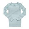 AVAUMA Toddler Kids Viscose Striped Long Sleeve Pajama Set (Sky Blue) 3T view 3