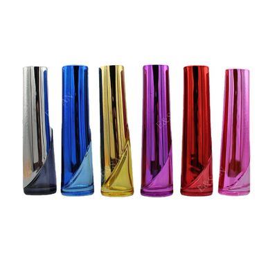 15ML Glass Perfume Bottle Two Ends Round Refill Portable Mini Empty Refillable Perfume Atomizer Color Gradient Empty Spray Small Sample Small Refillable Cosmetic Container For Perfume Essential Oils