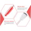 Beavorty 10pcs Eyelash Brushes Rhinestone Pipe Applicator for Eyelash and Eyebrow Makeup Sturdy Material Convenient for Travel and Storage view 3