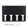 Hair Clipper Holder, 2PCS Barber Clipper Holder Rack Barber Clipper Organizer Wall Mounted Hair Clipper Storage Rack for Barber view 4