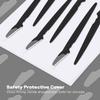 MoHern Dermaplaning Tool for Face, 30 Pcs Dermaplane Razor for Face, Multipurpose Face Razors for Women and Men, Black view 4
