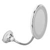 10X Magnifying Makeup Mirror with Powerful Suction Cup,LED Lighted Bright Diffused Light and 360 Degree Rotating Adjustable Gooseneck,Portable Cordless Home Office Travel Bathroom Vanity Mirror view 1