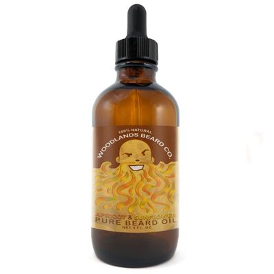 Apricot and Sunflower Pure Beard Oil (4oz)