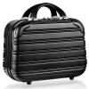 14-Inch Makeup Train Case Hardshell PC+ABS Travel Cosmetic Organizer, Makeup Storage Box for Toiletry Durable Portable Gifts for Women. view 1
