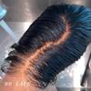 13x4 HD Invisible Lace Front Human Hair Wig Short Bob Brazilian Remy Hair Straight Pre Plucked Human Hair Wigs for Black Women Glueless Wigs 150% Density with Baby Hair Natural Hairline 8inch view 3