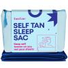 Self Tan Sleep Sac by Tan Fan - Keep Sheets Clean from Self Tanner Stains - 100% Cooling Silky Poly Sleeping Sac - Wont Rub or Absorb Tanning Lotion - Lightweight Large w Foot Openings (Navy) view 1