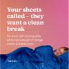 Self Tan Sleep Sac by Tan Fan - Keep Sheets Clean from Self Tanner Stains - 100% Cooling Silky Poly Sleeping Sac - Wont Rub or Absorb Tanning Lotion - Lightweight Large w Foot Openings (Navy) view 2