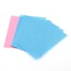 Ruilogod Lady Cosmetic Blue Facial Oil Blotting Paper Sheets 40Pcs w Beige Bag (id: 634 c28 b6e 66d 139 view 1