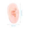 iplusmile Silicone Ear Model for Piercing Practice and Jewelry Display Realistic Design for Teaching Human Ear Structure and for and Earrings view 2