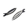 Ruilogod Metal Woman Leaf Design Rhinestone Barrette Hairclip Clamp Hair Clip 2pcs (id: de5 f33 cea fef 035 view 1